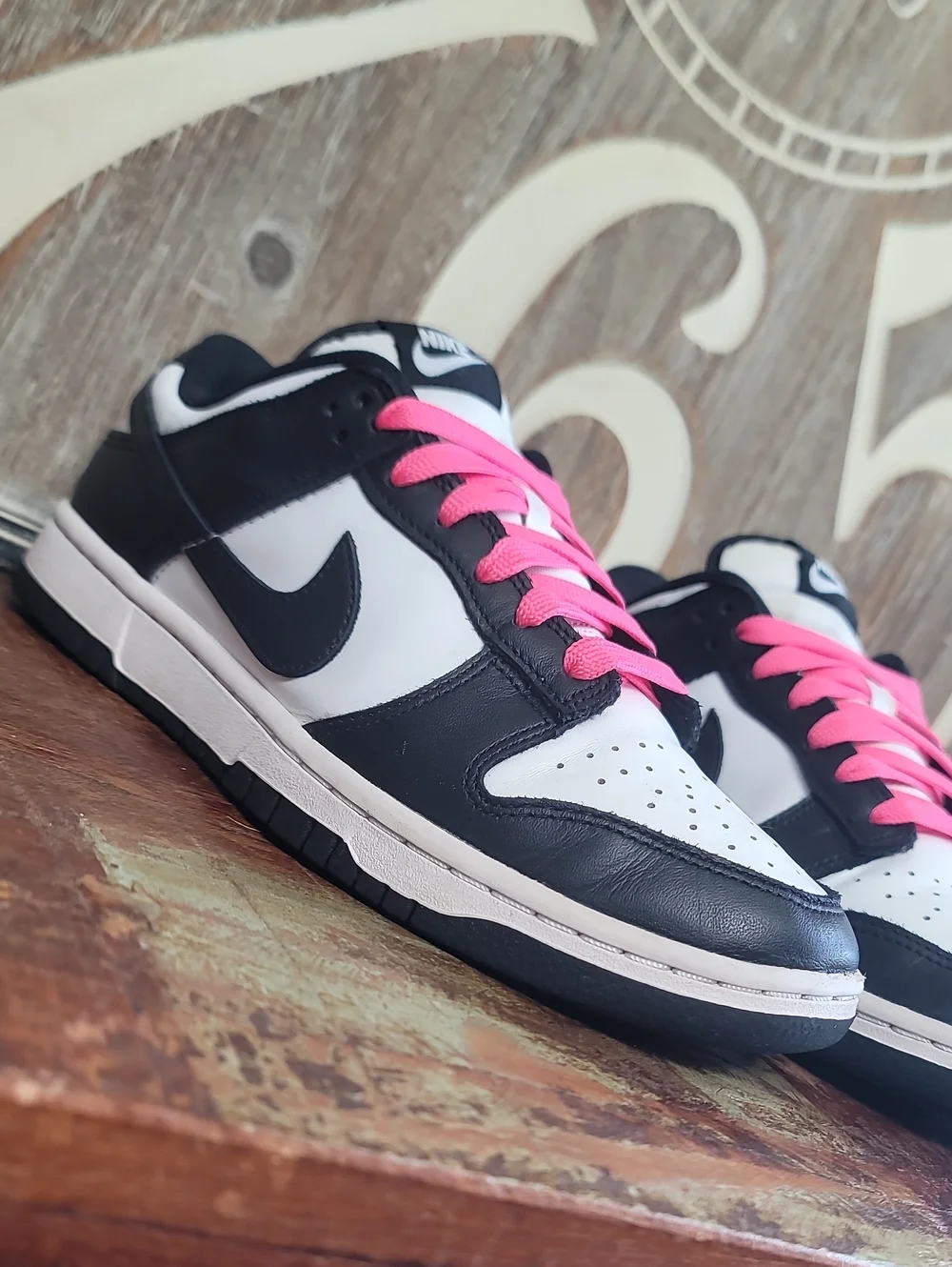 🔥 Nike Dunk Low 'Panda' Wmns 8, Good Condition, Fast Shipping